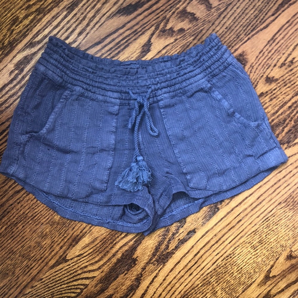 Roxy Navy Flowy Shorts